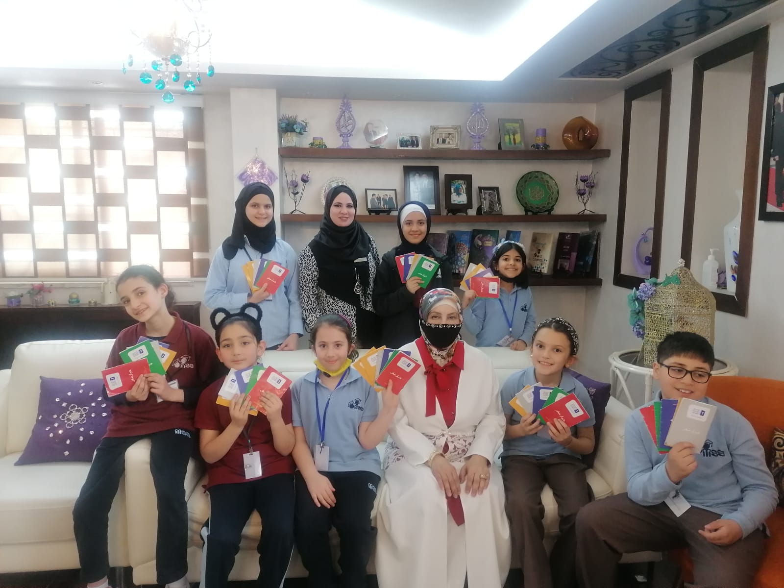 نخبة من طلبة مدارس النظم الحديثة تشارك في تصفيات المديرية بمسابقة تحدي القراءة العربي