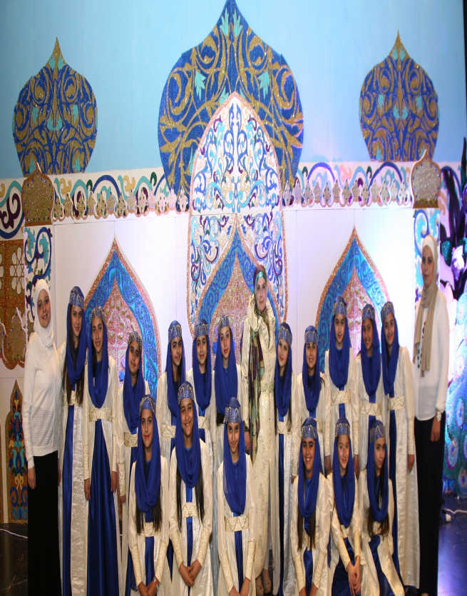 صور حفل تخريج البنات الفوج التاسع  2013 / 2014