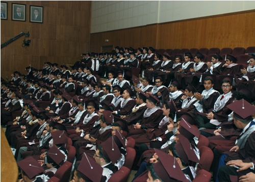 حفل تخريج البنين الفوج التاسع 2013 / 2014