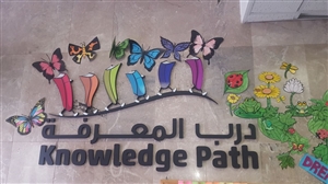 نادي القراء في زيارة لمكتبة عبد الحميد شومان